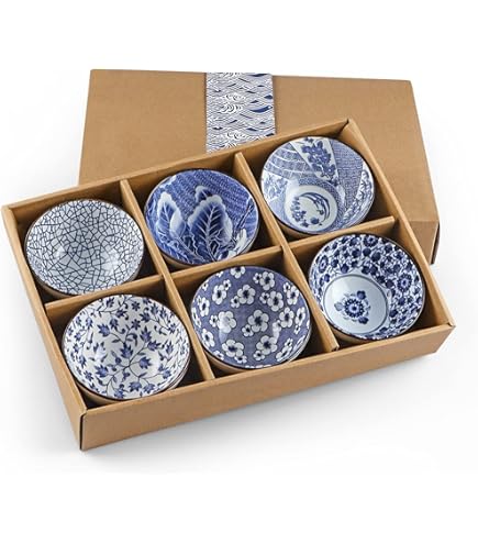 Amazon.com | JapanBargain 2471, Set of 4 Japanese Porcelain