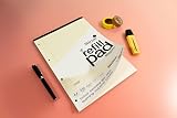 Silvine A4 Cream Dyslexia Refill Pad 100 Pages Lined with Margin view 4
