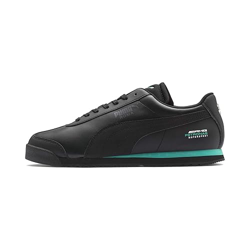 puma roma black leather