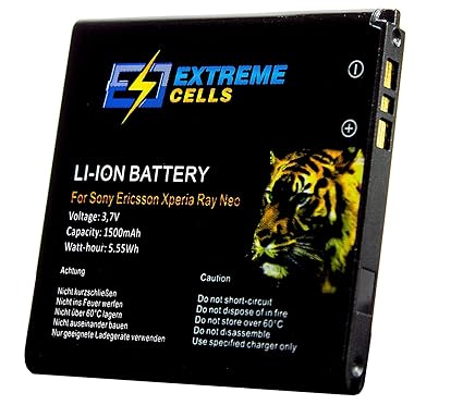 Extremecells® Akku für Sony Xperia Ray E Neo Neo V pro tipo ersetzt BA700 Batterie Accu