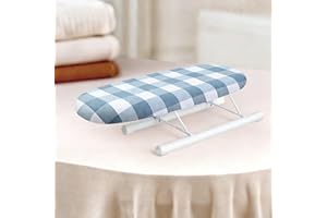 Compact Tabletop Ironing Board, 10 * 3.9 Inches Foldable Mini Ironing Pad, Ideal for Small Garments, Travel & Sewing Projects