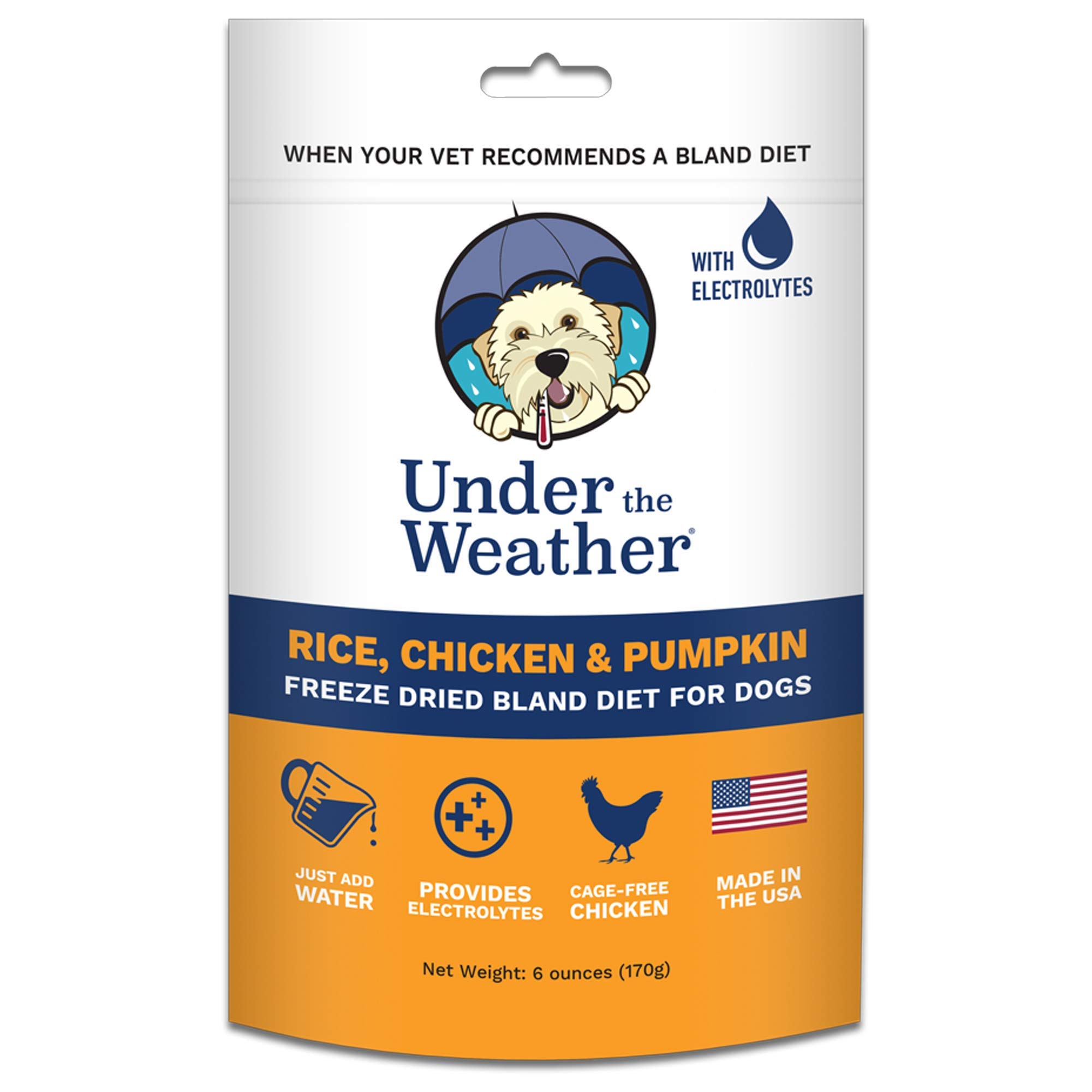 Buy Under the Weather Easy to Digest Bland Dog Food Diet for Sick Dogs