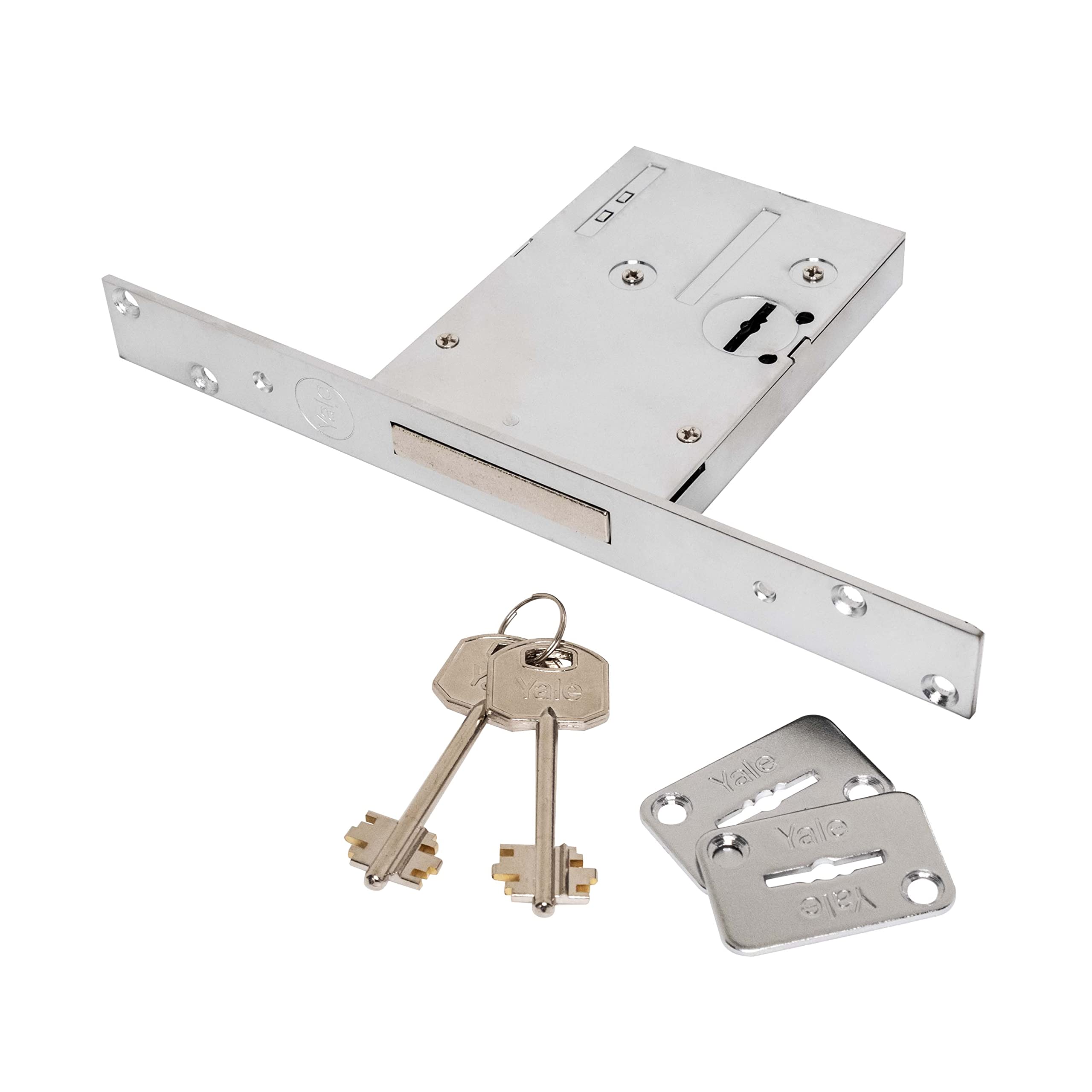 Yale Double Map key lock for railings and gates Y8TD10047000000 with 4 spends, entry 70 mm