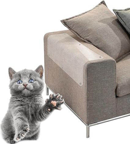 Canape Housse De Protection Anti Rayures Canape Protection De La Maison Film Anti Chat Scratch Pad Meubles Anti Rayures Protection Amazon Fr Bricolage