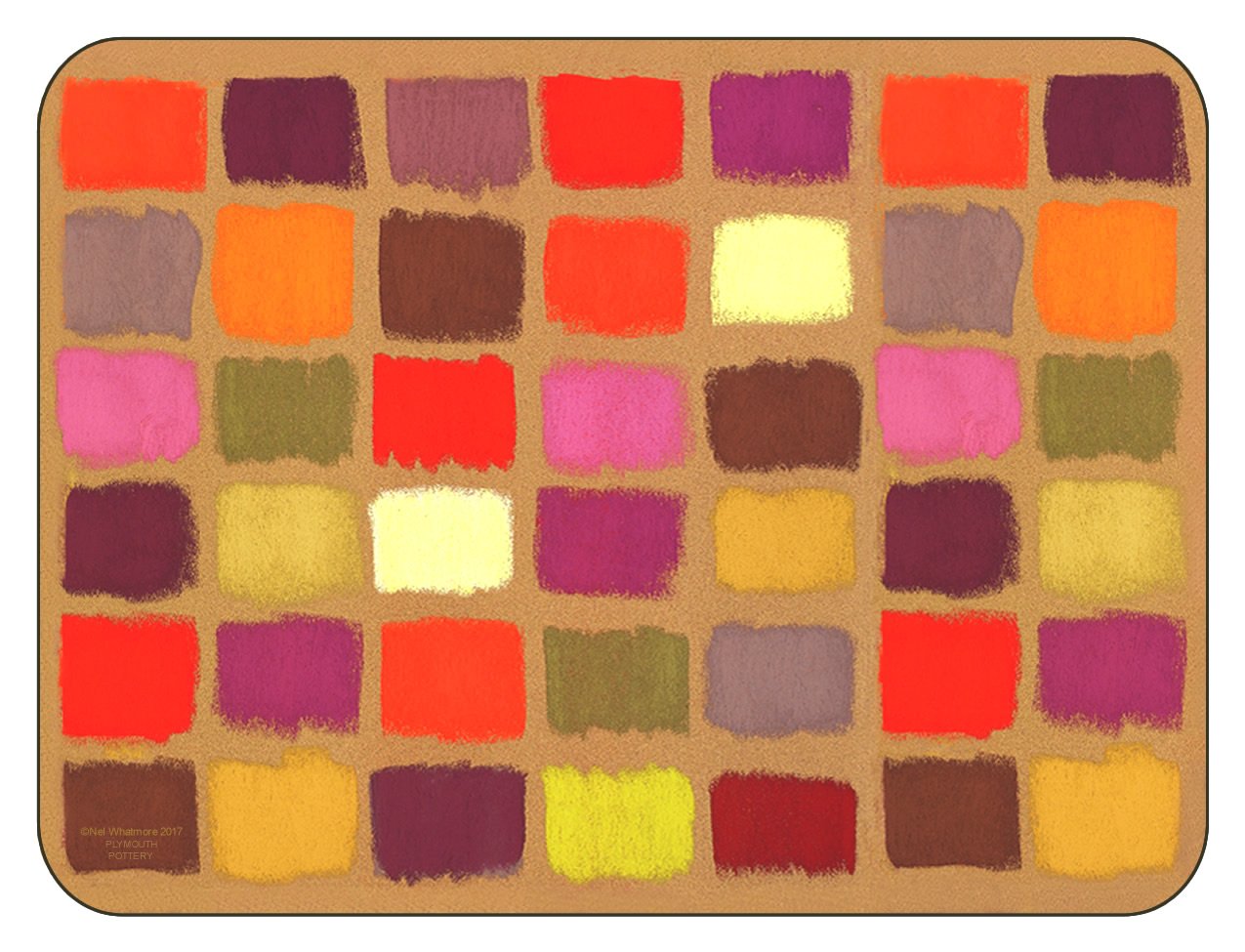 Plymouth Harlequin Placemats - Set of 6