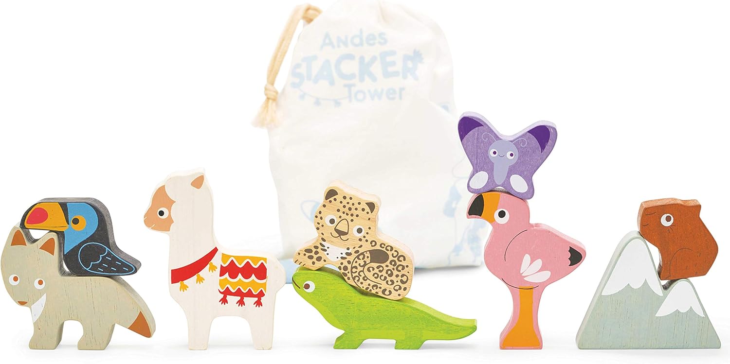 le toy van stacking garden