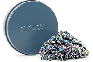 Speks Original Crags Ferrite Putty | 150+ Ferrite Stones in a Tin, Fidget Toy for Stress Relief, Sensory Desk Toy for Adults & Teens 14+ | Oil, Small