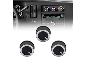 Priprilod AC Temperature Control Knob Compatible with Chevrolet Express 2008-2021 Compatible with GMC Savana 2008-2017#84141127 84793085