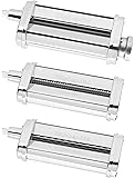 KitchenAid KSMPRA 3-Piece Pasta Roller & Cutter Attachment Set