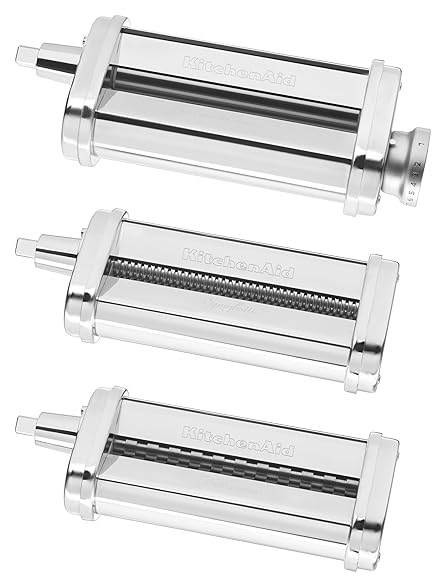 KitchenAid KPRA Pasta Roller and Cutter Set Spaghetti and Fettuccine A