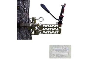 Universal Camera Arm with Tree Mount & Phone Holder, 2-in-1 Adjustable Mount for Hunting & Outdoor Filming