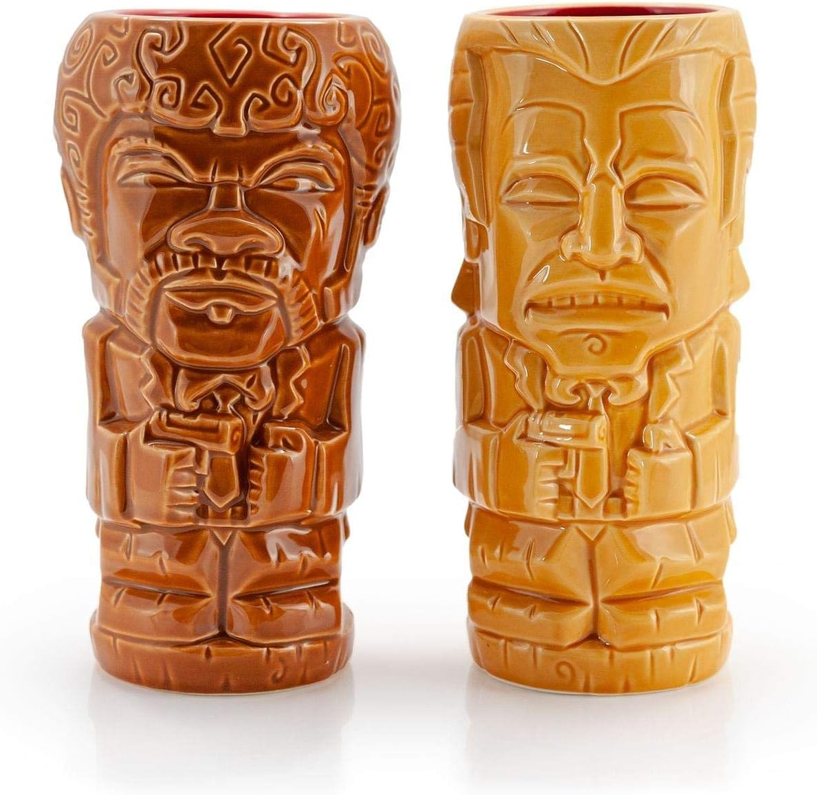 Pulp Fiction Geeki Tikis Vincent Vega & Jules Winnfield Mugs | Ceramic Tiki Cups