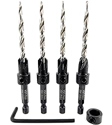 FTG USA 4 Pc #10 (3/16") Adjustable Wood