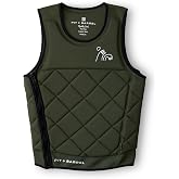 Mens Neoprene Wakesurf Impact Vest for Boating by Pit + Barrel Wake Surf Co. - Designed for Wake Surf and Skimboard, but Great for All Watersports Activities! Lightweight, Durable, and Timeless Style.