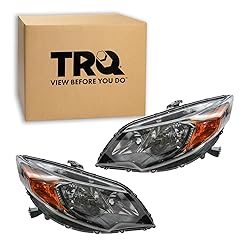 TRQ 2 Piece Headlight Assembly Set Driver
