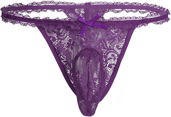 string dentelle homme amazon