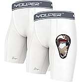 Shorts De Compressão Com Bolso Para Copa Youper - Tamanho Small Preto