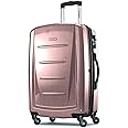 Samsonite Winfield 2 Hardside Luggage with Spinner Wheels, Artic Pink, Checked-Medium 24-Inch