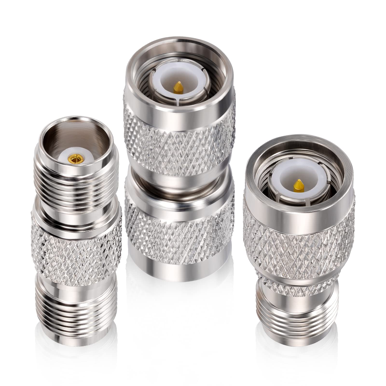 Eightwood antenna adapter kit TNC to TNC 3 type for 4G LTE antenna wireless WiFi router antenna WLAN LAN MULTIWAY