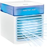 Arctic Air Pure Chill Deluxe Evaporative Air Cooler, Swamp Cooler | Portable Room Cooler for Bedroom, Office &amp; Living Room | Hydro-Chill Technology | Quiet, Lightweight Personal AC