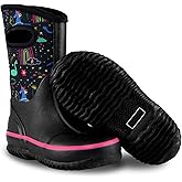 Lone Cone Insulating All Weather Kids Mud Boots for Boys & Girls - Waterproof Toddler Snow Boots - Warm Neoprene Boots for Kids - Warm Kids Muck Boots