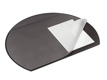 Durable 729001 Schreibunterlage halbrund (650 x 520 mm) schwarz
