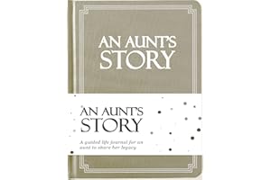 COCO & LAN Aunt's Life Story Journal (Hardcover): A Meaningful Keepsake for Aunt to Share Her Journey and Memories, Book Includes 250+ Prompt Questions, Sentimental Gifts Idea, Mother's Day, Birthday & Christmas