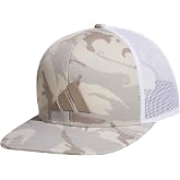 adidas Men's Trucker Hat | Moisture-Wicking Sweatband, Classic Trucker Style, Mesh Back Breathability, Snapback Closure, Secure All-Day Comfort
