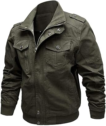 abrigos de hombre estilo militar
