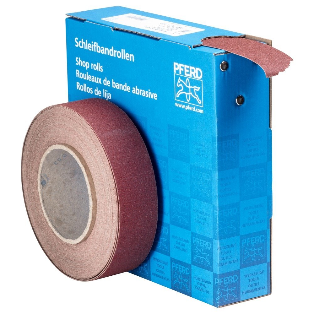 Pferd SBR 38 A150 45016415 Sanding Belt Roll Economy Roll Width 25 mm Grit Size A150
