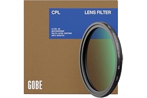 Gobe 49mm Circular Polarizing (CPL) Lens Filter
