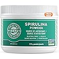Vimergy Spirulina Powder – Concentrated Plant Protein Supports Immune Health & Cardiovascular Function – Vegan, Kosher, Gluten-Free – 125g
