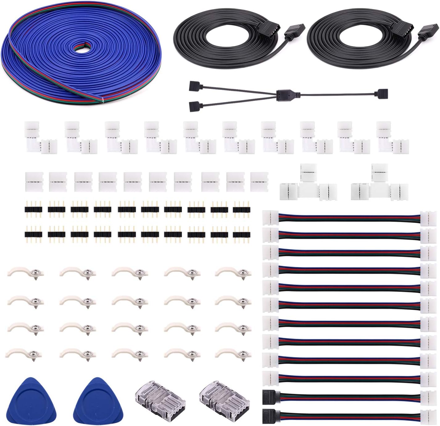 RGB LED Strip Connector Kit