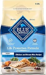 Blue Buffalo Life Protection Formula Puppy Dry Dog Food with DHA and ARA, Made with Natural Ingredients, Chicken & Brown Rice