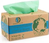 Greener Walker 30L Compostable Bin Liners EN13432 30 Bags 6/10/30L