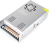 inShareplus 12V 50A 600W DC Switching Power Supply 110/220V AC to 12V DC LED