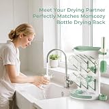 Momcozy Bottle Brush Kit Pro Push-Press Deep Cleaning Green view 7
