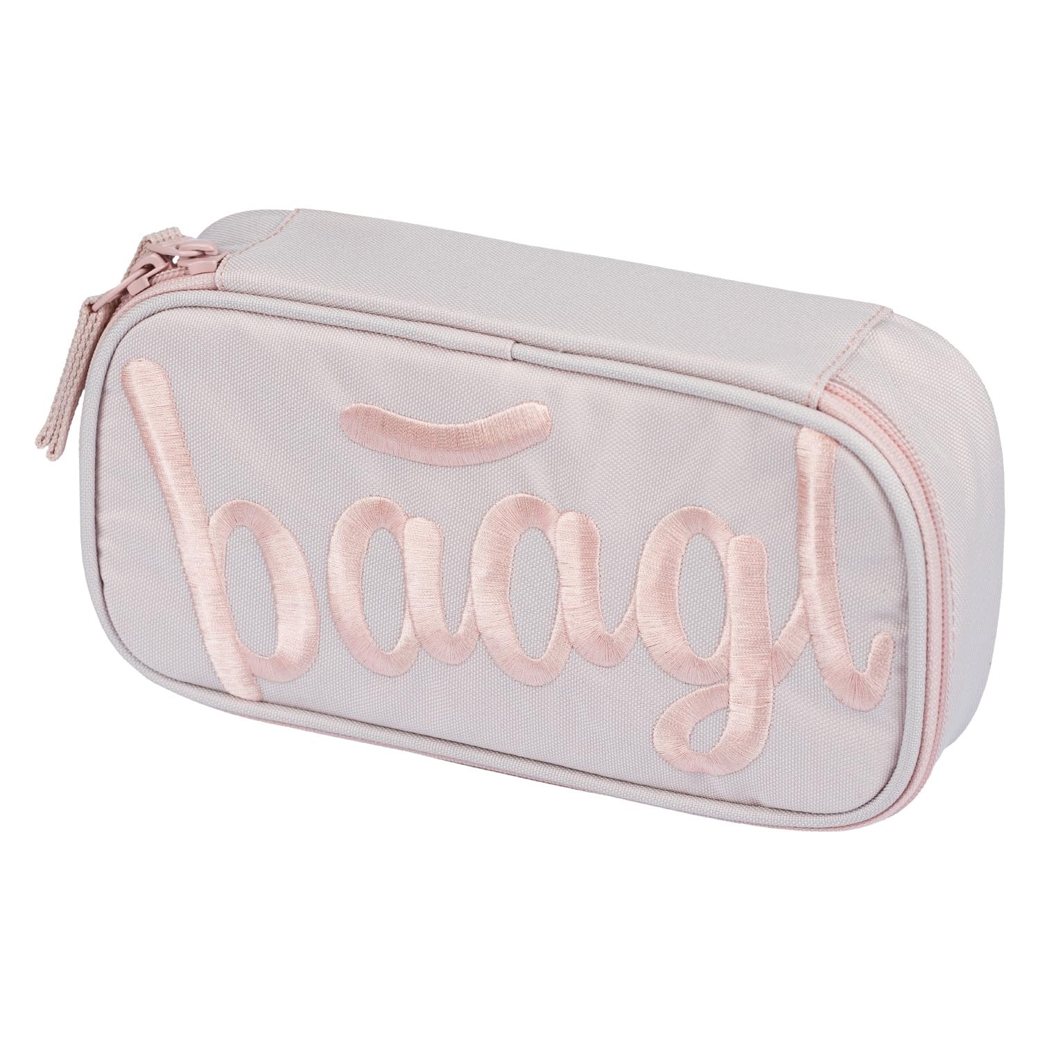 Baagl Pencil Case for Girls - School Pencil Case - Creamy, pencil case