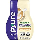 Pyure Organic Vanilla Stevia Liquid Sweetener | Sugar-Free Stevia Drops | Keto Sugar Substitute | Zero Calorie, Zero Carb, Zero Sugar | Liquid Sweetener for Coffee, Tea, Baking | 1.8 fl oz Bottle