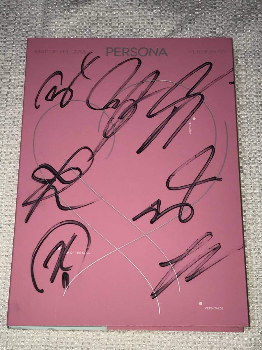 防弾少年団 Bts Map B07r9s8m 直筆サイン Cd Persona Ver 3 Soul The Of アイドル芸能人グッズ 非売品 Makan Place