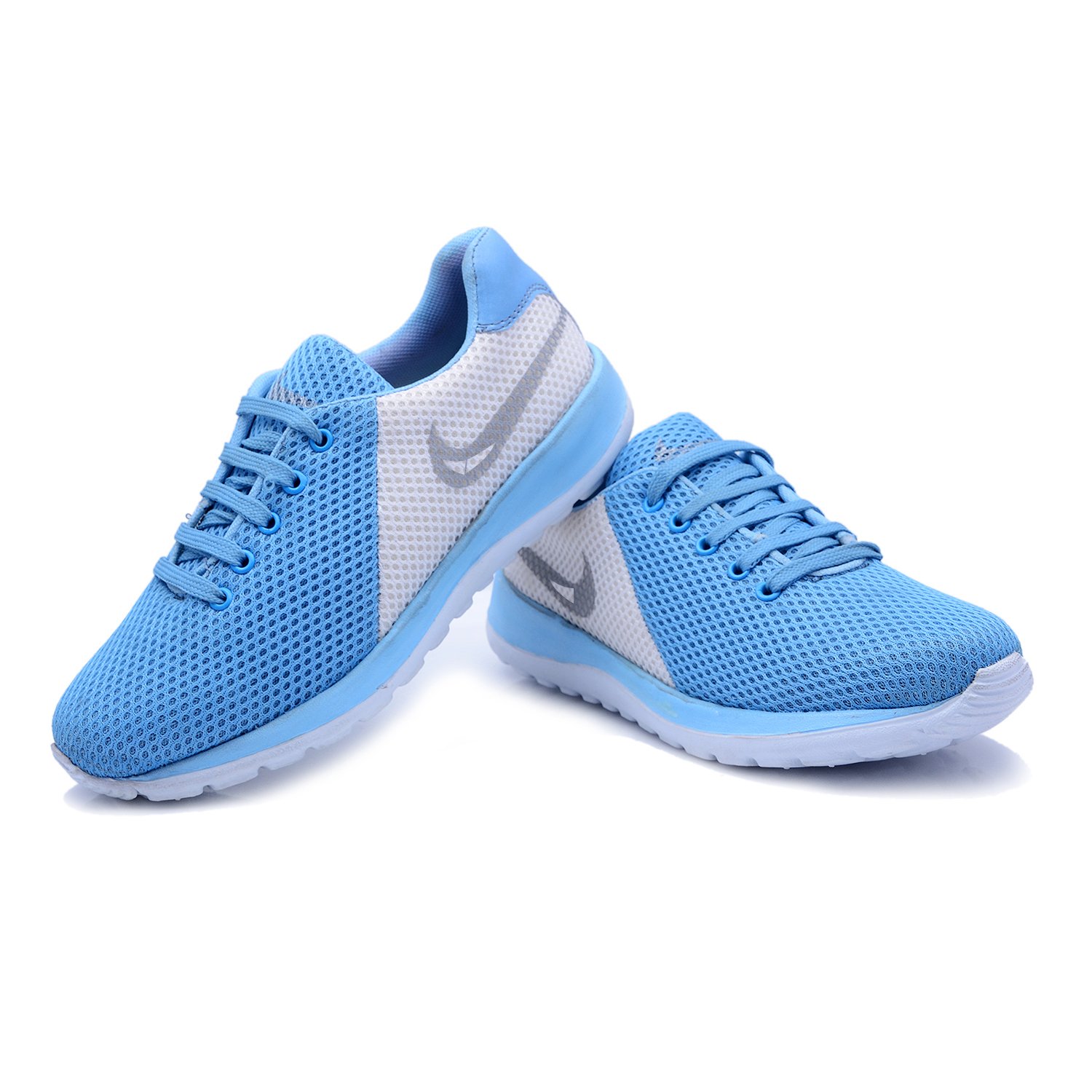 nike sky blue sports shoes