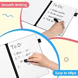AGM A5 Mini Whiteboard Portable Dry Erase Board with 3 Markers and Pouch view 4