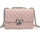 Travistar Crossbody Bags for Women Small Handbags PU Leather Shoulder Bag Purse Evening Bag Quilted Satchels with Chain Strap