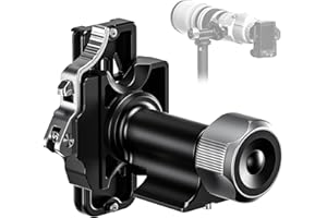 Leofoto Monopod Gimbal Head, 360° Tilt Birdwatching Photography Head for Monopods, 3/8" Mounting Hole and Arca-Type Quick Release Clamp for Panning Clamp/L Plate, Max Load to 10kg/22.05lb (MPG-01L)