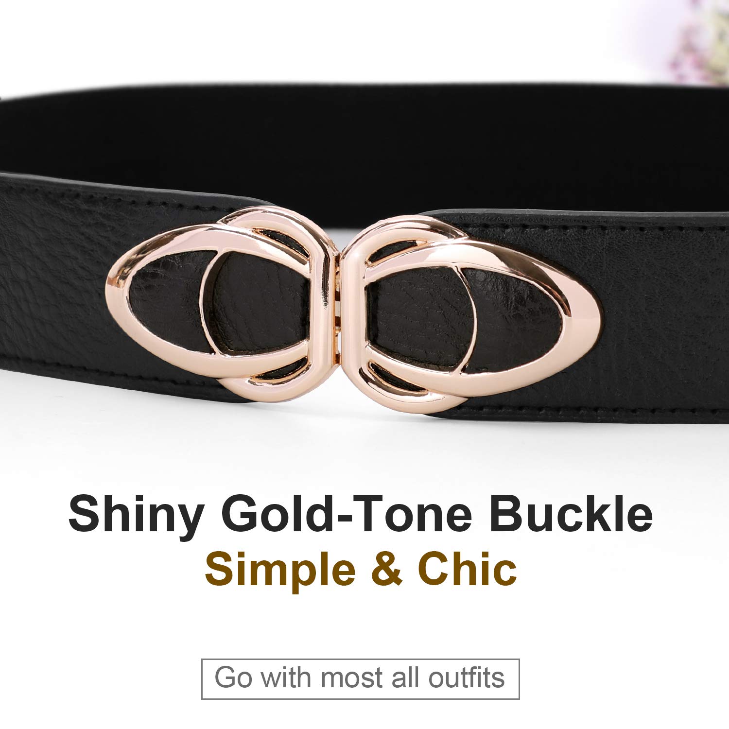 Cinch Elastic Belts for Women Ladies Stretch 1.5\
