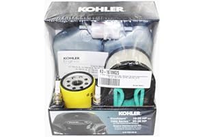 Kohler 16-789-02-S Kohler Confidant LPAC/7000 Series Engine Tune-Up Kit w/Pro Filter Genuine Original Equipment Manufacturer (OEM) Part,Lawn Mower