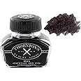 Thornton's Luxury Goods Premium Fountain Pen Ink Bottle 30ml - Black | Smooth Effortless Flawless Writing | Suitable for All 