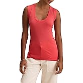 Velvet by Graham & Spencer Women's Estina Gauzy Whisper Classics Tank Top