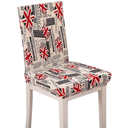 Amazon Com Zrong Polka Dot Chair Seat Cover Short Dining