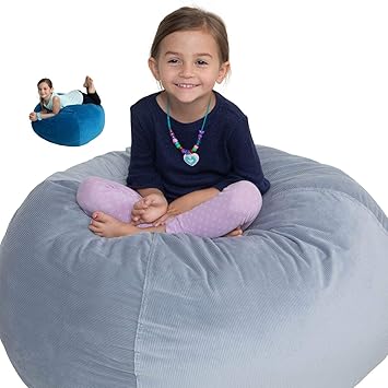 Amazon Com Emmandsophie Stuffed Animal Storage Bean Bag Chair
